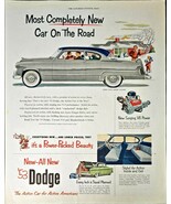 Dodge V-Eight Coronet Diplomat Power Packed Beauty 1953 Vintage Print Ad - $222.95 MXN