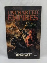 Uncharted Empires Kings Of War Supplement Book Mantic Games - $29.69