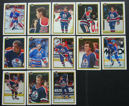 1990-91 Bowman Edmonton Oilers Team Set of 13 Hockey Cards - £3.14 GBP