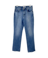 Levi&#39;s 505 Straight Leg Stretch Blue Jeans Womens size 10 Medium Wash 31... - £17.62 GBP