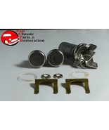 Ignition Switch Door Locks Key Set Chevelle El Camino Monte Carlo GTO Ca... - £35.02 GBP