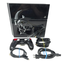 Sony Playstation 4 Star Wars Battlefront 500GB Darth Vader PS4 Console - $166.54