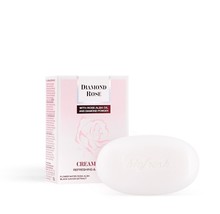 Biofresh Diamond Rose 100gr Refreshing &amp; Softening Cream Soap With Rose Alba Oil - £4.28 GBP