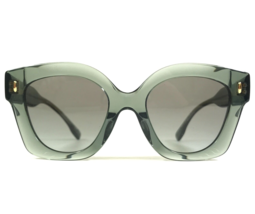 Tory Burch Sunglasses TY7201U 1941/11 Transparent Clear Sage Gold Logo Asian Fit - £93.95 GBP