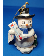 Marathon 2003 Series 3 Snowman Christmas Ornament Figure 4 of 6 Vintage ... - $7.99