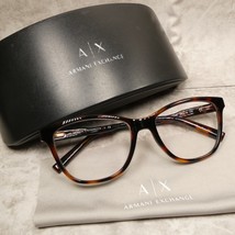 Armani Exchange Tortoise Brown Eyeglasses FRAMES w/Case- AX3044 8037 53-... - $976.30 MXN