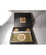 Vintage Japanese Sushi Set for 2 Miya company Made in Japan Green no cho... - €16,07 EUR