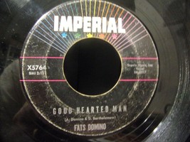 Fats Domino-Good Hearted Man / Let The Four Winds Blow-45rpm-1961-VG+ - £5.93 GBP