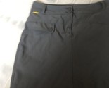 Lole Hiking Sport Skort Skirt Women&#39;s Size 4 Gray green Quick Dry Stretch - $29.03