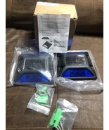 Solar Dock Lights 2-Pack Solar Lights 50LM  Blue Light LED Deck IP68 Wat... - $19.79