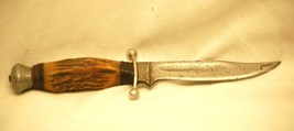 Solingen Cutlery B. Svoboda Germany Fixed Blade Hunting Knife No Sheath - $89.09