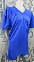 New Nike Football Jersey Men 2XL Mesh Body Royal Blue Stretch Pullover $55 - £30.87 GBP