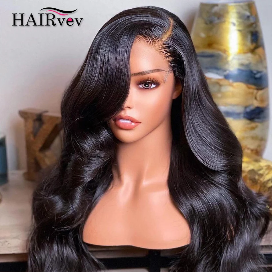 13x6 Body Wave HD Lace Frontal Wig Brazilian Transparent 13x4 Lace Front Hum - £51.19 GBP+