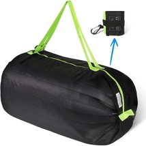 Multipurpose Pocket Size 50L Packable Duffle Bag for Travel Groceries La... - £25.99 GBP