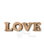 Handmade letters word LOVE from oak gift Wedding Home decorating your ho... - $34.00