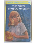 Nancy Drew #60 GREEK SYMBOL MYSTERY ~ Carolyn Keene 1st Flashlight Edition - $19.79