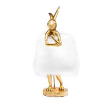 interoknack Bedroom Rabbit Feather Lamp, Creative Romantic Table Light f... - $229.00