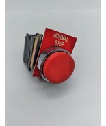 Telemecanique XB4BL42 Red Pushbutton 22mm W/ Contact Block ZBE-102  - $401.61 MXN