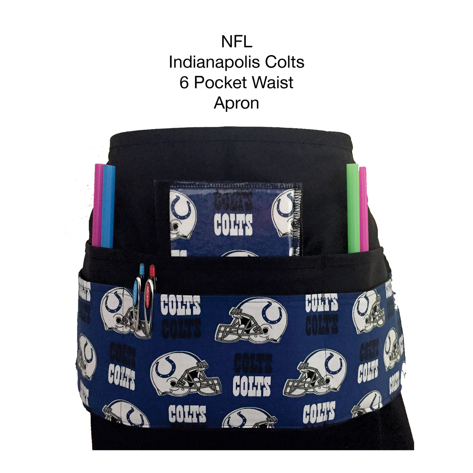 Primary image for 6 Pocket Waist Apron / NFL Indianapolis Colts