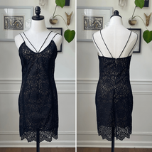 TopShop Black Strappy Lace Cocktail Homecoming  Dress 8 - $512.58 MXN