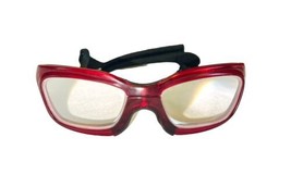 Red Hilco Leader Jam'n Sports Eyewear Protective Frame BS 7930-1-1998 52-15 XS image 2