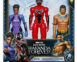 Black Panther Wakanda Forever Action Figure 3 Pack: Shuri, Ironheart &amp; N... - £12.04 GBP