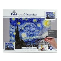 Paint Your Own Masterpiece 11&quot;X14&quot;  Starry Night Van Gogh New - £10.17 GBP