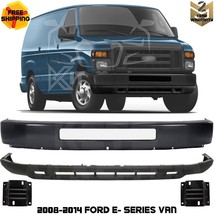 Front Bumper Paintable &amp; Lower Valance For 2008-2014 Ford E- Series Van - £475.48 GBP