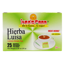 2 Boxs Lemongrass Herbal Tea ( 25 Tea Bags ) Hierba Luisa Herbal Infusion - £9.33 GBP
