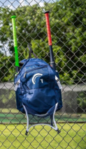 Guardian Rookie Baseball Bag for Kids Baseball Bag Holds 2 bats &amp; Fence ... - £35.97 GBP