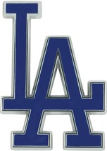 MLB Los Angeles Dodgers Color Team 3-D Chrome Heavy Metal Emblem by Fanmats - £15.68 GBP