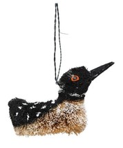 Loon Bird Brushart Nature Hanging Ornament NWT Christmas Year Round - £10.27 GBP