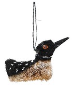 Loon Bird Brushart Nature Hanging Ornament NWT Christmas Year Round - £10.24 GBP