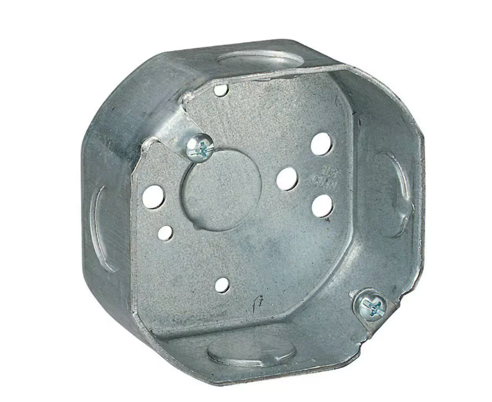Pack of 20 Hubbell-Raco 3-1/2 in. Steel Octagon Box 11.8 CU.IN. UL Listed - $43.95