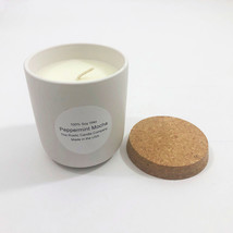 The Rustic Candle Company Peppermint Mocha Soy Wax Candle 4x3.5 inches - £15.65 GBP