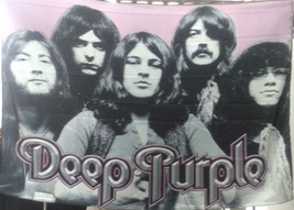 DEEP PURPLE Band 1 FLAG CLOTH POSTER BANNER CD LP Hard Rock - £15.89 GBP