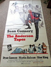 SEAN CONNERY : (THE ANDERSON TAPES) ORIG,LARGE SIZE 3 SHEET MOVIE POSTER - £243.61 GBP