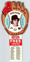 Pepsi-Cola Baseball Trading Card 1977 Dave Kingman New York Mets MLB Trade - £6.48 GBP
