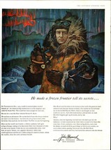 1958 John Hancock Insurance:Rear Admiral Richard E Byrd Vintage Print Ad E4 - $25.98