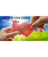 100x FULL COVEN NEW LOVE STRENGTHEN &amp; EMPOWER LOVE EXTREME MAGICK Witch ... - $16.43