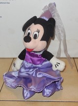 Disney Store Exclusive Minnie Mouse 8&quot; Beanie plush toy #2 - £11.68 GBP
