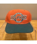 Vintage Miami Dolphins Sports Specialties SnapBack Hat Orange Green - $81.45 CAD