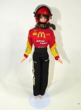 Barbie NASCAR Official  94 Doll McDonalds Sponsor With Stand - $9.50