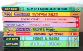 Beverly Cleary Judy Blume Books Lot of 8 Ramona the Brave Beezus Ralph F... - $14.84
