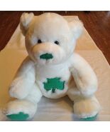 St. Patricks Day Build A Bear plush white stuffed 15 inch holiday - $15.99