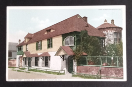 Oldest House in America St Augustine Detroit Pub Florida FL UNP Postcard c1920s - £6.28 GBP