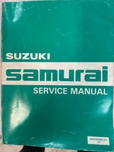 1986 1987 Suzuki Samurai Servizio Riparazione Shop Manuale OEM 99500-83300-33e - £183.11 GBP