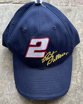 Rusty Wallace #2 Miller Lite NASCAR Blue Snap Back Trucker Hat / Cap - £11.06 GBP