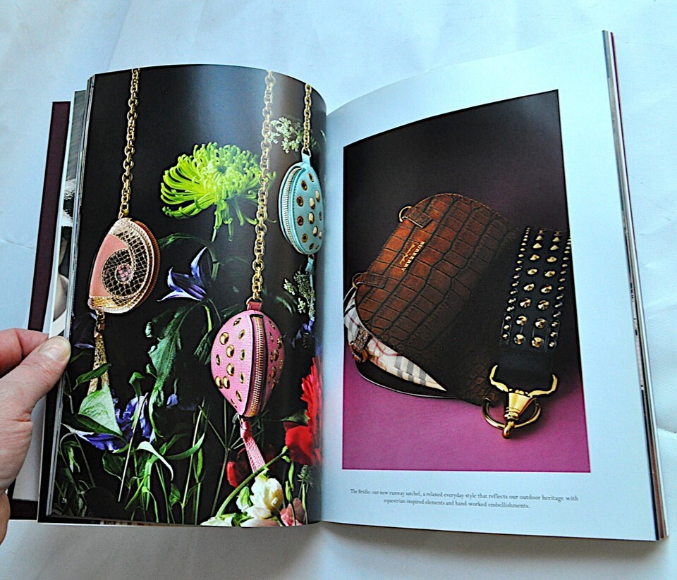 Burberry The Book Of Gifts 2016 Holiday Catalog Accessories Bags Monograms Item image 5