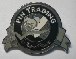 Disney Parks Limited Release 2011 Tinkerbell Black White Trading Pin - $16.82